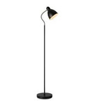 Markslojd lampa podłogowa Nitta 1L E27 czarna 145cm 108016
