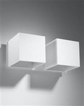Sollux kinkiet techniczny Quad 2 2xG9 biały SL.0656