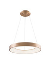 Azzardo lampa wisząca LED Santana 38 30W 1650lm 3000K biało/złota AZ5000
