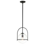 Quintiesse lampa wisząca Somerset E27 czarna QN-SOMERSET-P-C-BK