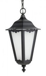 Su-ma lampa wisząca zewnętrzna Retro Maxi E27 czarna/patyna IP43 K 1018/1/BD