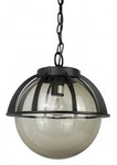 Su-ma lampa wisząca zewnętrzna Kule z koszykiem 250 E27 czarna/patyna IP43 K 1018/1/KPO 250 FU