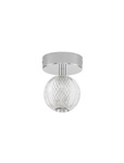 Luces Exclusivas lampa sufitowa LED Ponce Ø 11 cm 6W 246lm 3200K IP20 chrom LE43474