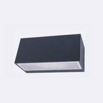 Norlys kinkiet zewnętrzny LED Asker 8W 186lm 3000K grafitowy IP65 1511GR