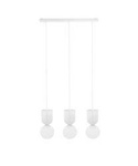 Ummo lampa wisząca potrójna Luoti 3L 3xG9 biała LUL311P0