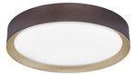Luces Exclusivas plafon LED Alava 47W 3525lm 3000K brązowy LE41551
