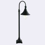Norlys lampa stojąca zewnętrzna Florence E27 112cm czarna IP54 805BL