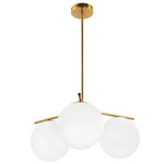 Step Into Design żyrandol / lampa wisząca Venus 3xE27 mosiężna ST-5026-3 BRASS