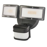 Su-ma naświetlacz LED z czujnikiem ruchu Duo 2x(18W 1500lm 4000K) 36W 3000lm czarny IP54 6556-PIR