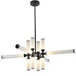 Step Into Design lampa wisząca LED Quadro 12 36W 2300lm 3000K czarna RH115-12P