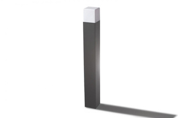 Azzardo lampa stojąca zewnętrzna Sorano 700 E27 szara IP54 AZ4359