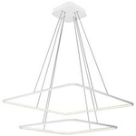 Milagro lampa wisząca LED Nix 50W 3500lm 3000K biała ML514