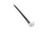 GTV złączka XC11 do taśm LED RGB z przwodem 2 m LD-ZTLRGB2M-4N