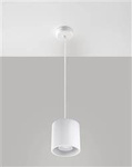 Sollux lampa wisząca Orbis 1 GU10 biała SL.0053