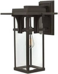 Elstead kinkiet zewnętrzny Manhattan (Hk) E27 brązowy IP44 HK-MANHATTAN2-L