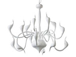 Azzardo żyrandol / lampa wisząca Snake 2 15xG4 biała AZ0172
