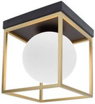 Luces Exclusivas plafon Plata E14 czarno/mosiężny LE41789