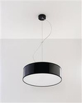 Sollux lampa wisząca Arena 35 2xE27 czarna SL.0115