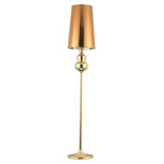Step Into Design lampa podłogowa Queen-F E27 złota 175cm ML-8046-F gold