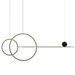 Step Into Design lampa wisząca LED New Age 40W 3000lm 3000K czarna MP0082-L120