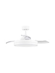 Luces Exclusivas wentylator LED Caranavi Ø 107 cm 36W 4100lm 3000-6500K IP20 biały LE44970
