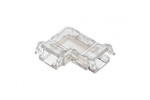 GTV złączka kątowa do taśm LED COB 8 mm przezroczysta LD-ZTKT8-COB
