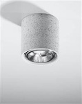 Sollux plafon Cullo GU10 betonowy SL.0645