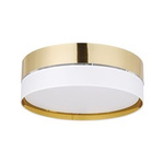 TK Lighting plafon Hilton 3xE27 biało/złoty 4772