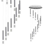 Milagro lampa wisząca LED Ice 12x(1W 70lm 4000K) 12W 840lm chromowana ML6162