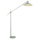 Argon lampa podłogowa Nashville E27 zielona 222cm 4733