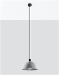 Sollux lampa wisząca Pablito E27 szara SL.0847