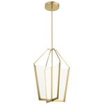 Quintiesse lampa wisząca LED Calters 72,3W 4461lm 3000K złota QN-CALTERS-P-L-CG