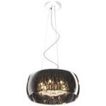 Zuma Line lampa wisząca Crystal Pendant 6xG9 chrom/dymiona P0076-06X-F4FZ