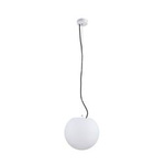 Nowodvorski lampa wisząca zewnętrzna Cumulus M E27 biała Ø45cm IP65 9715
