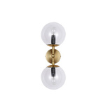 Light Prestige kinkiet Dorado 2xE14 złoty LP-002/2W Transp.