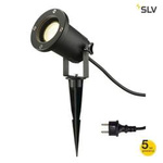 SLV reflektor dogruntowy Nautilus Spike 15 GU10 czarny IP65 227410