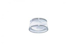 Azzardo plafon łazienkowy LED Una 7W 590lm 4000K chrom IP44 AZ2773