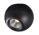 Mistic Lighting plafon techniczny LED Madball 9W 882lm 3000K 48° czarny (ściemnialny)  MSTC-05411171 (Wyprzedaż)