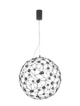 Luces Exclusivas lampa wisząca LED Alta Ø 40 cm 21W 2403lm 3000K IP20 czarna LE43476
