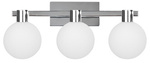 Candellux kinkiet Maldus 3xG9 biały/chrom 23-01450