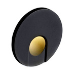Mistic Lighting oczko ścienne schodowe LED Dot R 1,5W 75lm 3000K czarne IP65/20 MSTC-05411906+MSTC-05118010