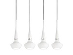 Azzardo lampa wisząca Tasos 4xE14 biała AZ0884