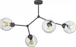 TK Lighting żyrandol / plafon Fairy 4xE27 grafitowy 2730
