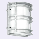 Norlys kinkiet zewnętrzny LED Stockholm 8W 332lm 3000K ocynk/mleczny IP54 1600GA