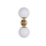 Light Prestige kinkiet Dorado 2xE14 biało/złoty LP-002/2W