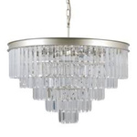 Italux żyrandol / lampa wisząca Verdes 11xE14 złoto szampańskie PND-44372-11-CHMP-GLD
