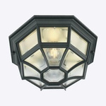 Norlys plafon zewnętrzny Latina E27 czarny IP44 105B