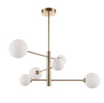 Light Prestige żyrandol / lampa wisząca Dorado 6 6xG9 miedź LP-002/6P
