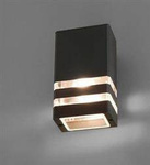 Nowodvorski kinkiet zewnętrzny Rio I E27 czarny IP54 4423