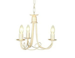 Elstead żyrandol / lampa wisząca Minster 3xE14 kość słoniowa/złota MN3-IV-GOLD